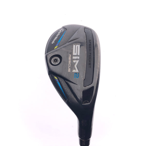 Used TaylorMade Sim2 Rescue 2 Hybrid / 17 Degrees / Stiff Flex