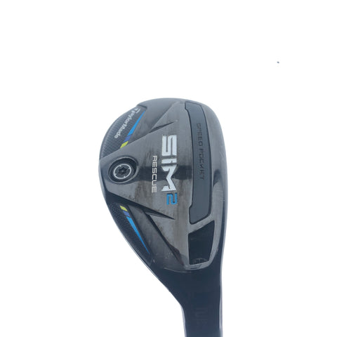 Used TaylorMade Sim2 Rescue 2 Hybrid / 17.0 Degrees / Stiff Flex
