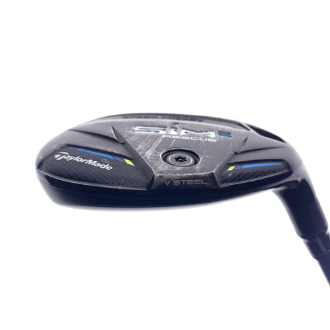 Used TaylorMade Sim2 Rescue 3 Hybrid / 19.5 Degrees / Stiff Flex