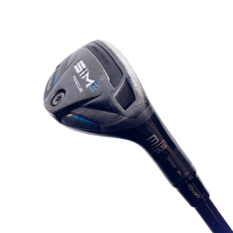 Used TaylorMade Sim2 Rescue 3 Hybrid / 19.5 Degrees / Stiff Flex