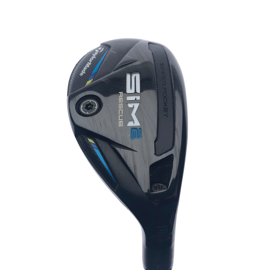 Used TaylorMade Sim2 Rescue 3 Hybrid / 19.5 Degrees / Stiff Flex