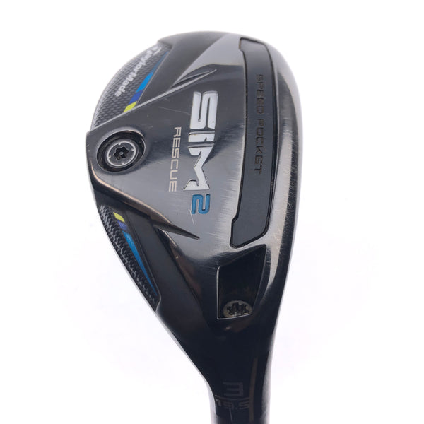 Used TaylorMade Sim2 Rescue 3 Hybrid / 19.5 Degrees / Stiff Flex