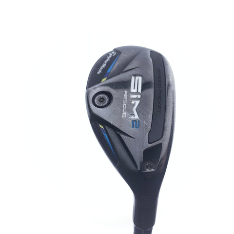 Used TaylorMade Sim2 Rescue 3 Hybrid / 19.5 Degrees / Stiff Flex