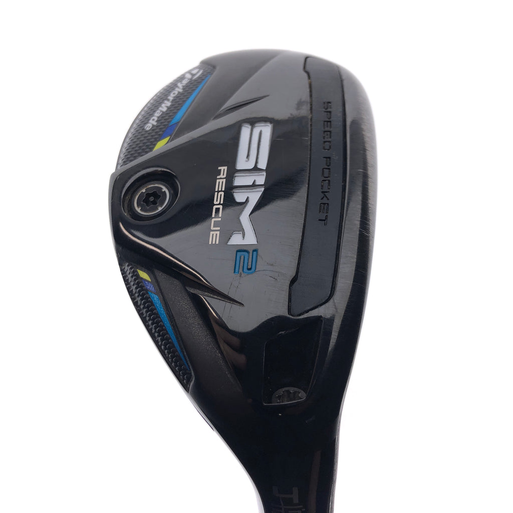 Used TaylorMade Sim2 Rescue 4 Hybrid / 22 Degrees / Regular Flex