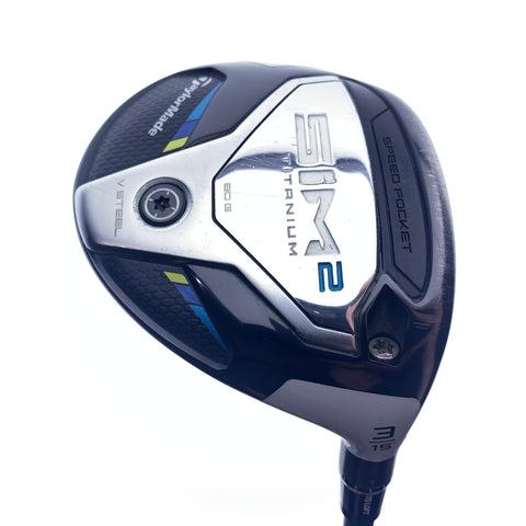 Used TaylorMade Sim2 Titanium 3 Fairway Wood / 15 Degrees / Regular Flex