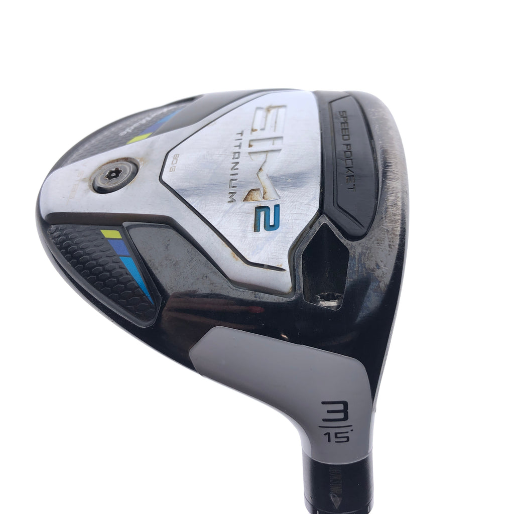 Used TaylorMade Sim2 Titanium 3 Fairway Wood / 15 Degrees / Senior Flex