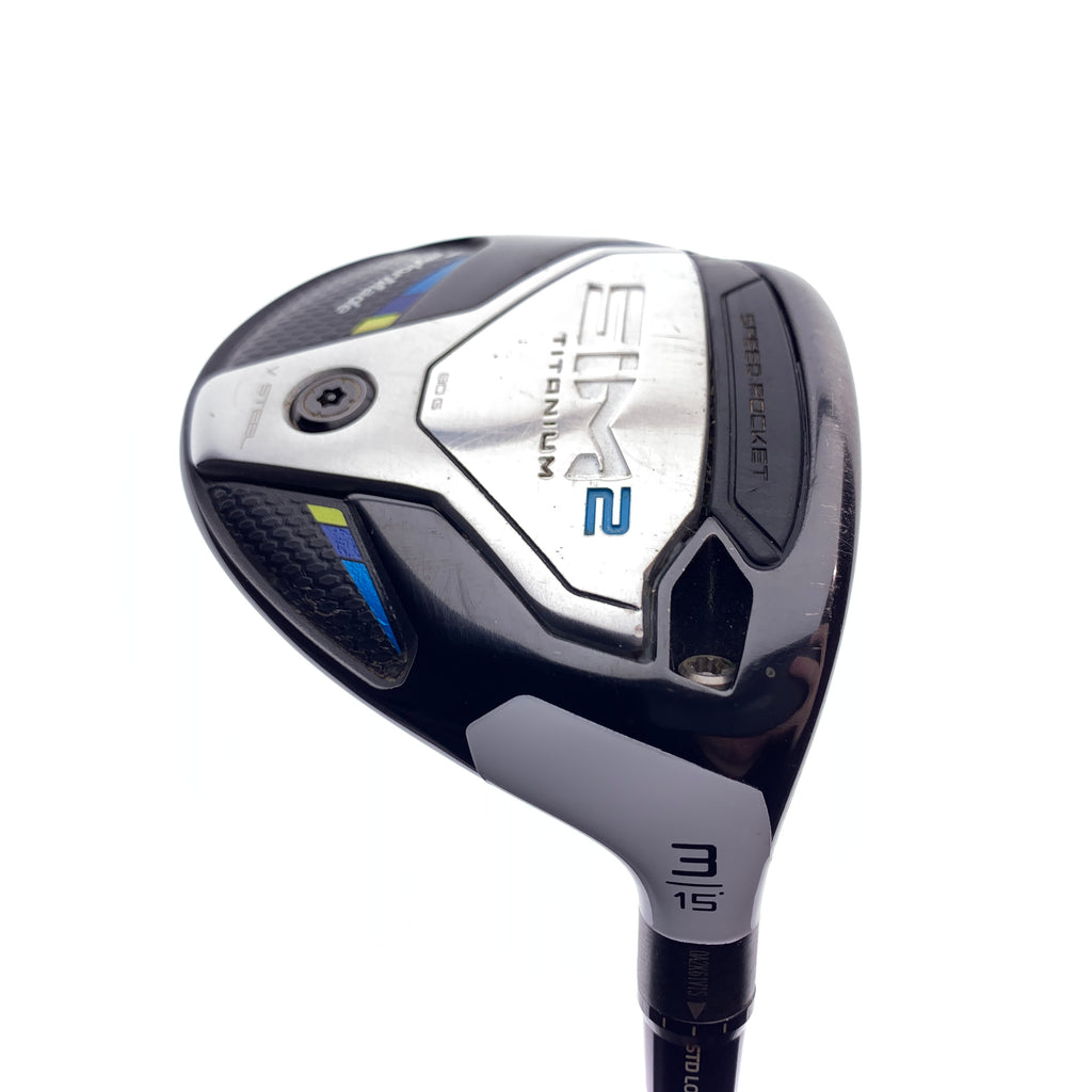 Used TaylorMade Sim2 Titanium 3 Fairway Wood / 15 Degrees / Stiff Flex