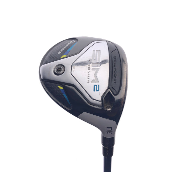 Used TaylorMade Sim2 Titanium 3 Fairway Wood / 15 Degrees / Stiff Flex