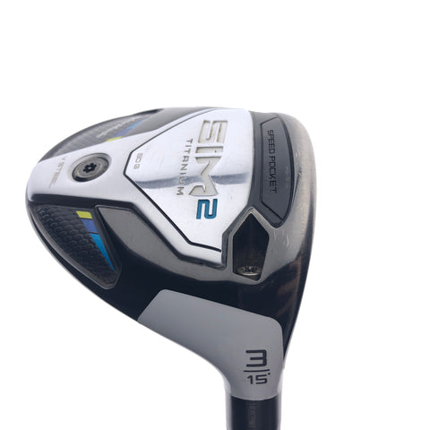 Used TaylorMade Sim2 Titanium 3 Fairway Wood / 15 Degrees / X-Stiff Flex