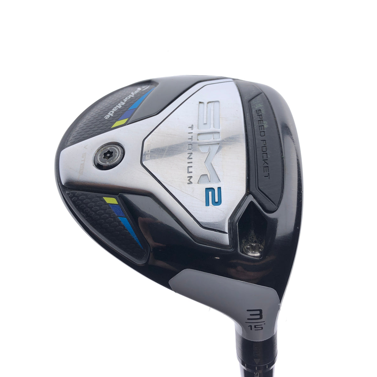 Used TaylorMade Sim2 Titanium 3 Fairway Wood / 15.0 Degrees / X-Stiff Flex