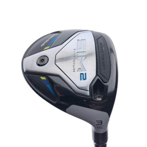 Used TaylorMade Sim2 Titanium 3 Fairway Wood / 15.0 Degrees / X-Stiff Flex