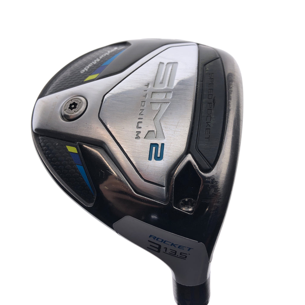Used TaylorMade Sim2 Titanium Rocket 3 Fairway Wood / 13.5 Degree / X-Stiff Flex