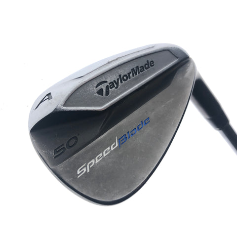 Used TaylorMade SpeedBlade AW Iron / 50.0 Degrees / Regular Flex