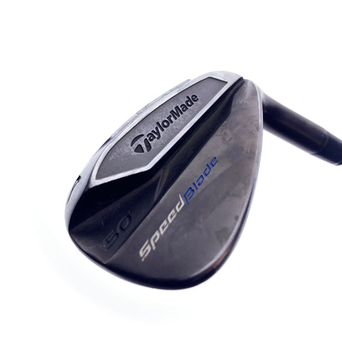 Used TaylorMade SpeedBlade Approach Wedge / 50.0 Degrees / Regular Flex