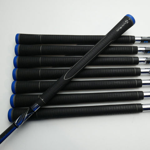 Used TaylorMade SpeedBlade Iron Set / 4 - SW / Regular Flex