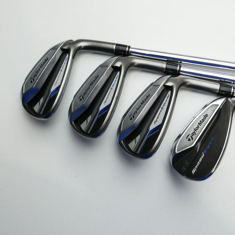 Used TaylorMade SpeedBlade Iron Set / 4 - SW / Regular Flex