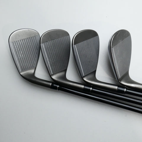 Used TaylorMade SpeedBlade Iron Set / 4 - SW / Regular Flex
