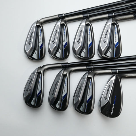 Used TaylorMade SpeedBlade Iron Set / 4 - SW / Regular Flex