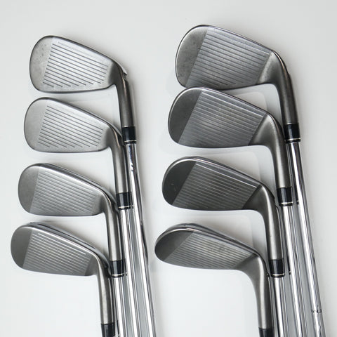 Used TaylorMade SpeedBlade Iron Set / 4 - SW / Stiff Flex / Left-Handed