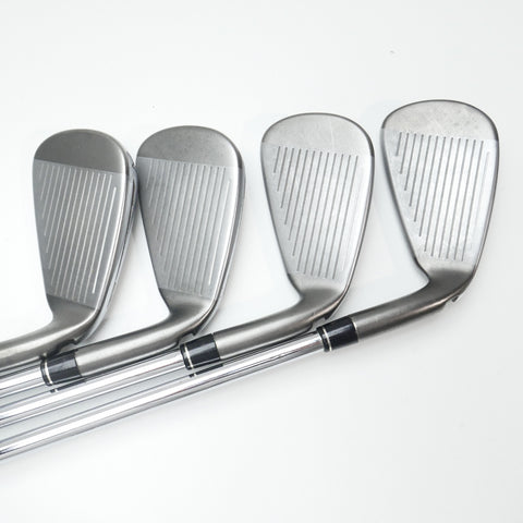 Used TaylorMade SpeedBlade Iron Set / 4 - SW / Stiff Flex / Left-Handed