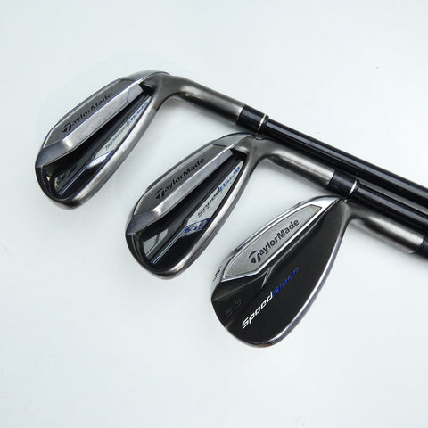 Used TaylorMade SpeedBlade Iron Set / 5 - SW / Regular Flex