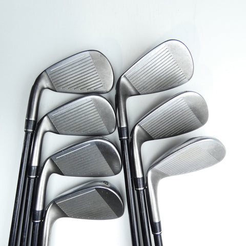Used TaylorMade SpeedBlade Iron Set / 5 - SW / Regular Flex