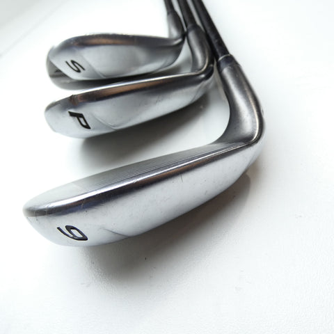 Used TaylorMade SpeedBlade Iron Set / 5 - SW / Regular Flex