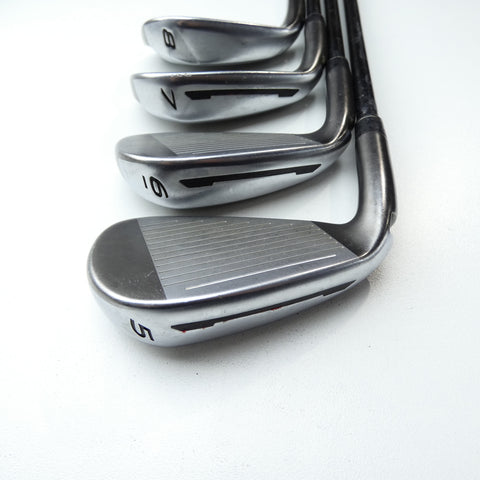Used TaylorMade SpeedBlade Iron Set / 5 - SW / Regular Flex