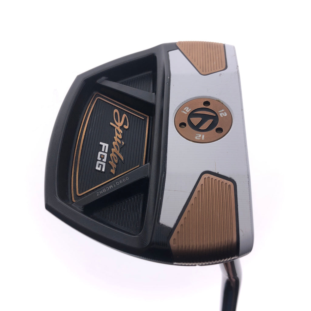 Used TaylorMade Spider FCG Single Bend Putter / 34.0 Inches