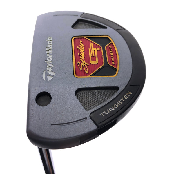 Used TaylorMade Spider GT Rollback Silver Putter / 34.5 Inches / Left-Handed