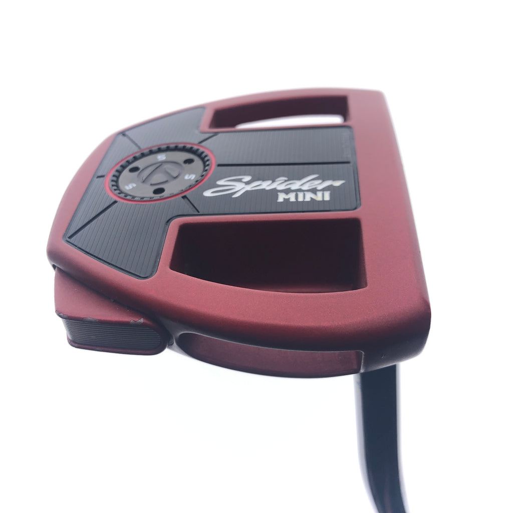 Used TaylorMade Spider Mini Red Putter / 34.5 Inches