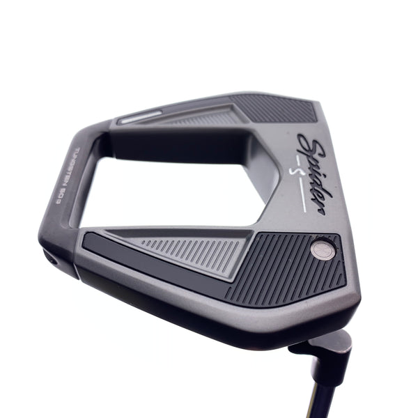 Used TaylorMade Spider S Platinum Putter / 34.0 Inches