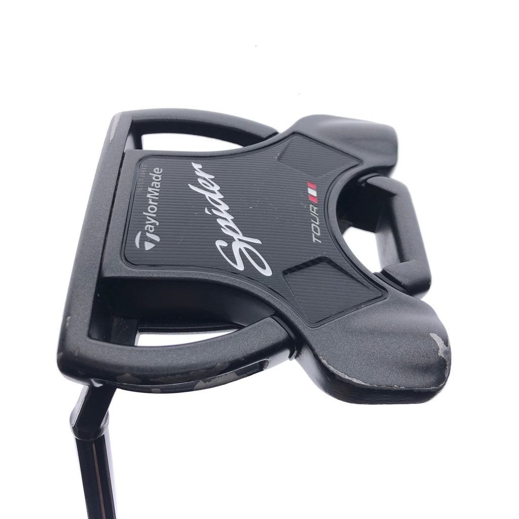 Used TaylorMade Spider Tour Black Putter / 34.00 Inches / Left-Handed