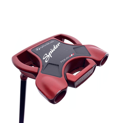 Used TaylorMade Spider Tour Red Putter / 33.5 Inches / Left-Handed