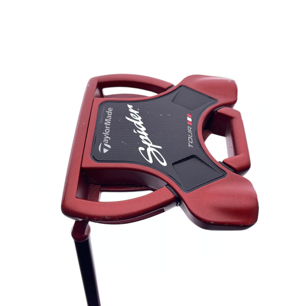 Used TaylorMade Spider Tour Red Putter / 33.5 Inches / Left-Handed