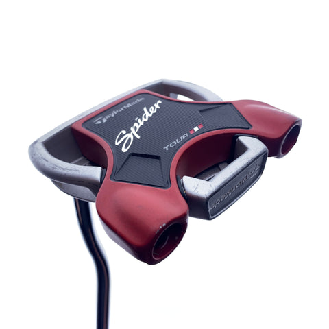 Used TaylorMade Spider Tour Silver Double Bend Putter / 34.5 Inches / Left-Hand