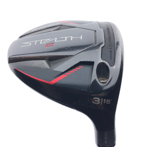 Used TaylorMade Stealth 2 3 Fairway Wood / 15 Degrees / Regular Flex