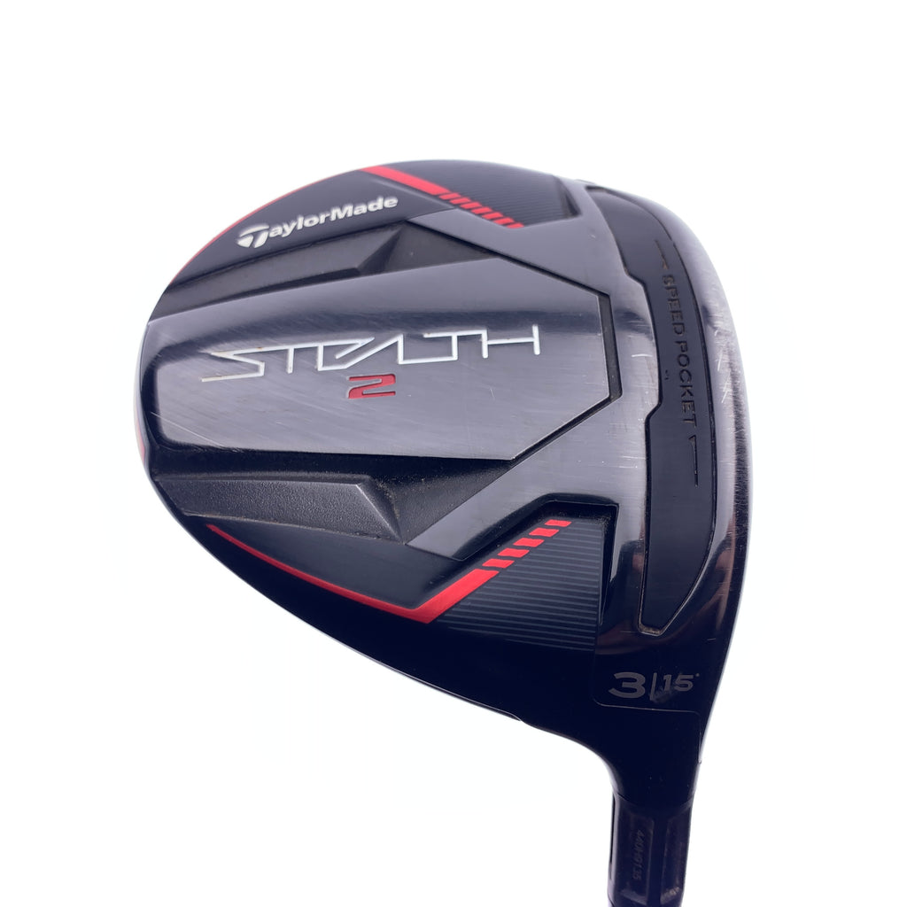 Used TaylorMade Stealth 2 3 Fairway Wood / 15 Degrees / Regular Flex