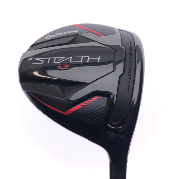 Used TaylorMade Stealth 2 3 Fairway Wood / 15 Degrees / Regular Flex