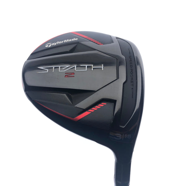 Used TaylorMade Stealth 2 3 Fairway Wood / 15 Degrees / Regular Flex