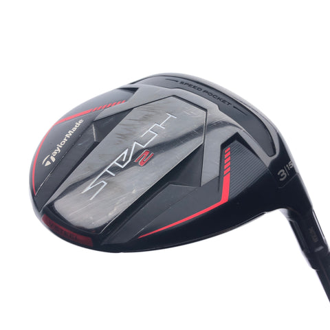 Used TaylorMade Stealth 2 3 Fairway Wood / 15 Degrees / Stiff Flex