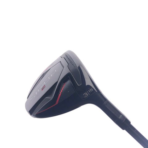 Used TaylorMade Stealth 2 3 Fairway Wood / 15 Degrees / Stiff Flex
