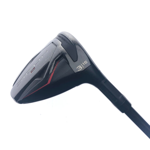 Used TaylorMade Stealth 2 3 Fairway Wood / 15 Degrees / Stiff Flex