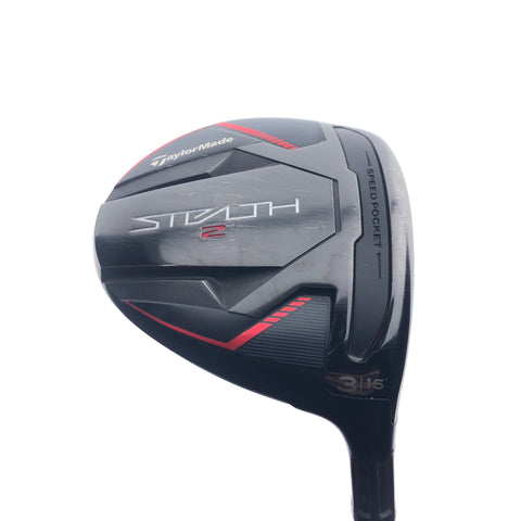 Used TaylorMade Stealth 2 3 Fairway Wood / 15 Degrees / Stiff Flex