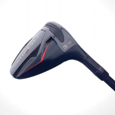 Used TaylorMade Stealth 2 3 Fairway Wood / 15 Degrees / X-Stiff Flex