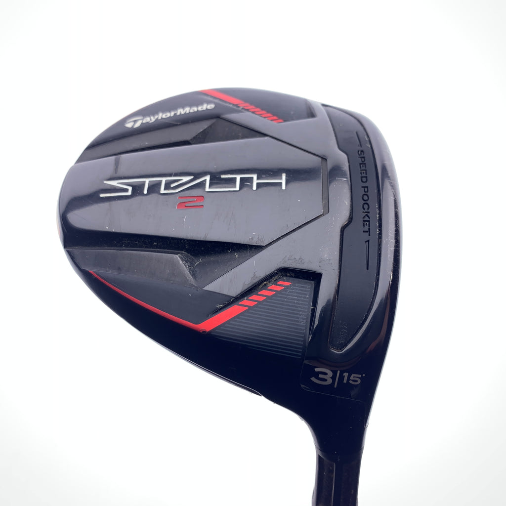 Used TaylorMade Stealth 2 3 Fairway Wood / 15 Degrees / X-Stiff Flex