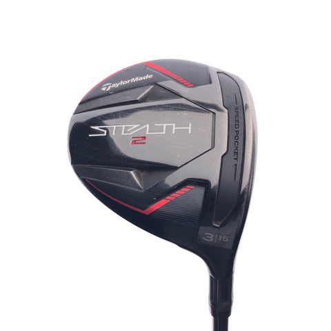 Used TaylorMade Stealth 2 3 Fairway Wood / 15 Degrees / X-Stiff Flex