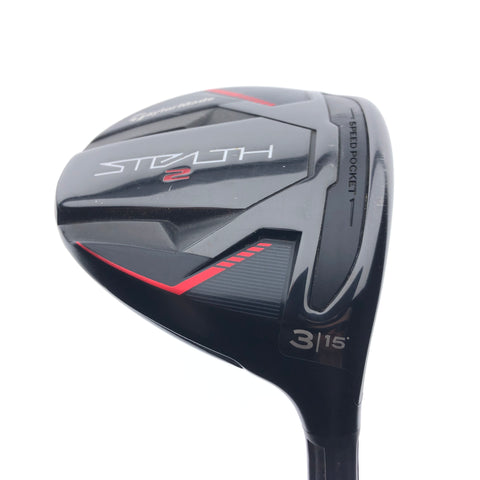 Used TaylorMade Stealth 2 3 Fairway Wood / 15 Degrees / X-Stiff Flex