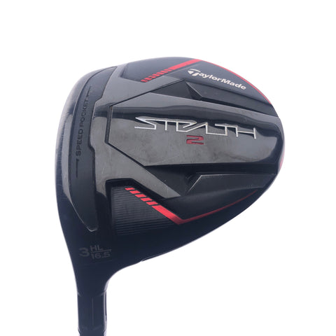 Used TaylorMade Stealth 2 3 Fairway Wood / 16.5 Deg / Stiff Flex / Left-Handed