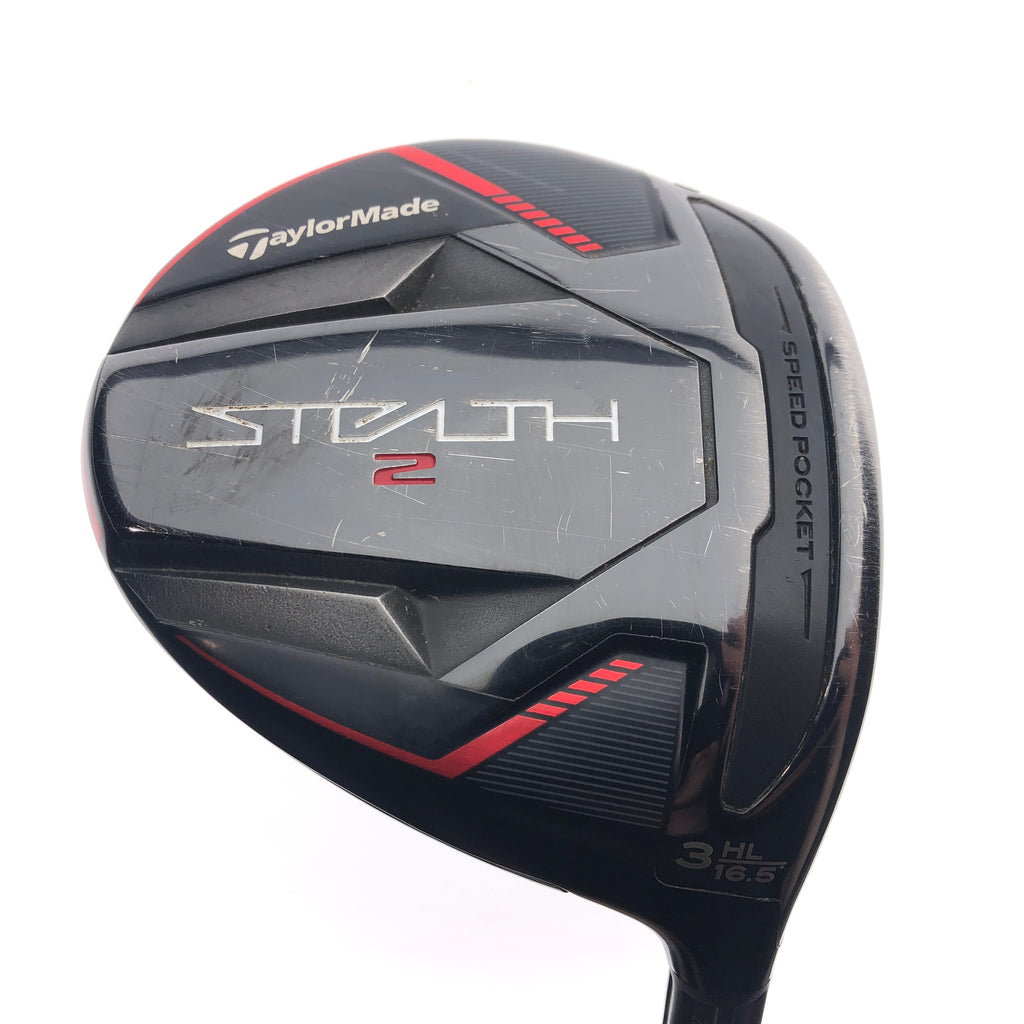 Used TaylorMade Stealth 2 3 Fairway Wood / 16.5 Degrees / Regular Flex